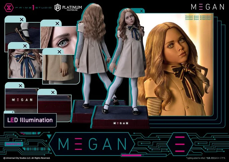 Prime 1 Studio - Platinum Masterline M3GAN (Film) M3GAN PLMM3G-01 PLMM3G-01S (Licensed) Statue(GK)