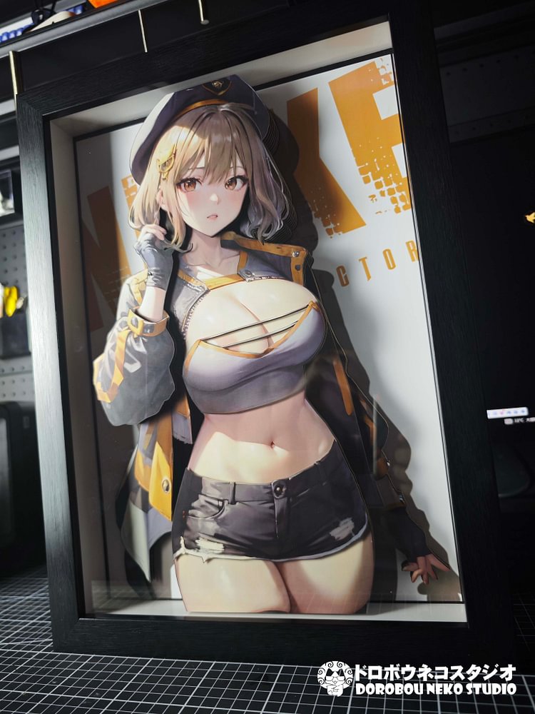 Dorobou Neko Studio - NIKKE：The Goddess of Victory - DSMG-073 Decorative Painting of ア二ス Scene(Adult 18+)-Statue Master