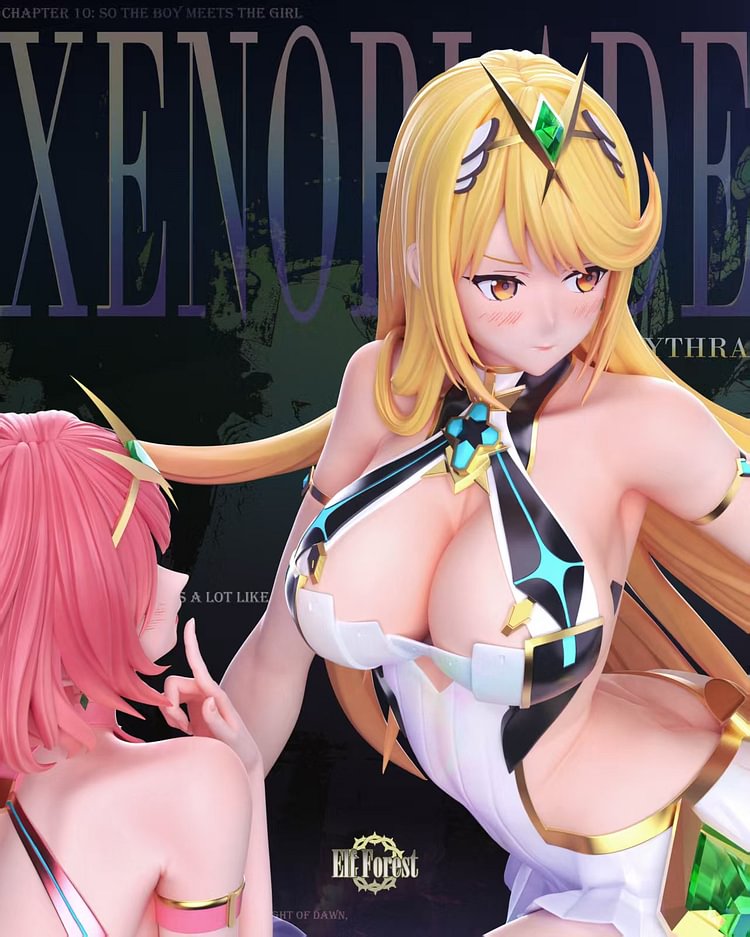 Elf Forest Studio - Mythra & Pyra 1/4 &1/6 Statue(GK) (Adult 18+)