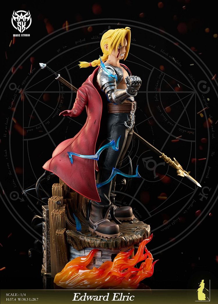 Mask Studio - Fullmetal Alchemist 01 Edward Elric 1/4 Statue(GK) Cartoon-Statue Master