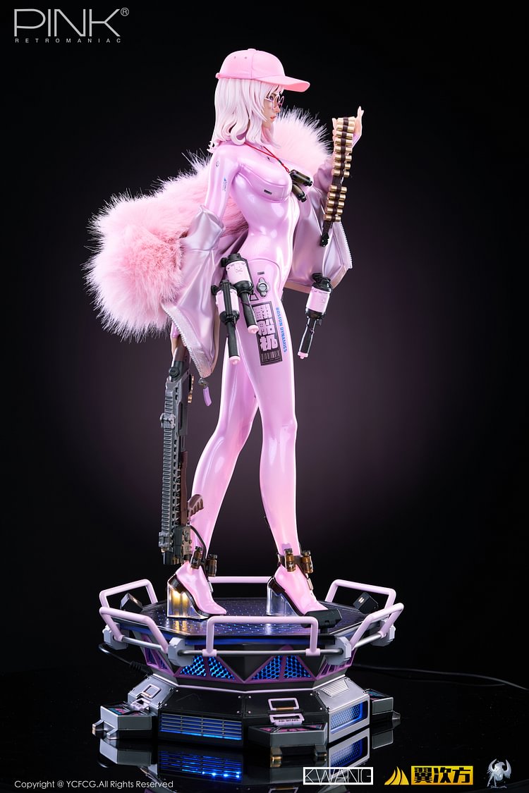 Yi Ci Fang & Polaris Studio - Original PINK with LED 1/4 Statue(GK)