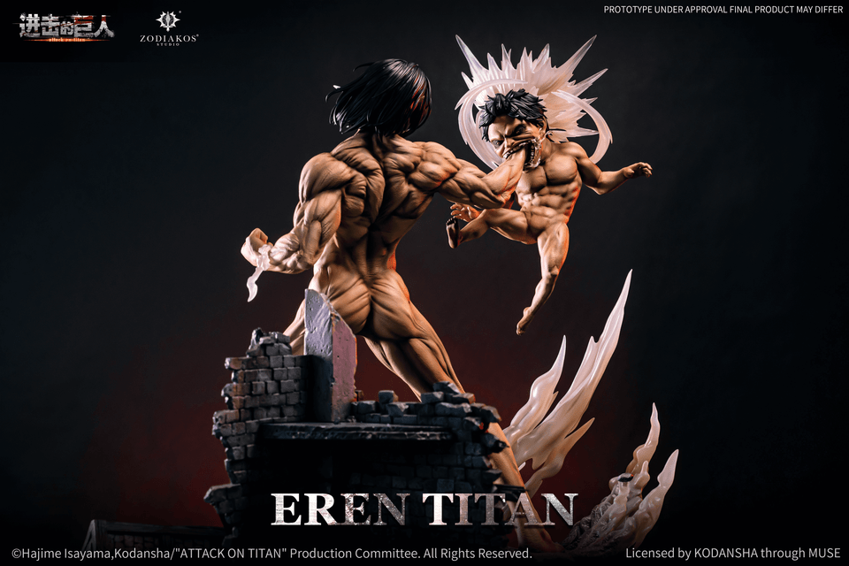 Zodiakos Studio - Attack On Titan Eren Yeager (Licensed) Statue(GK)