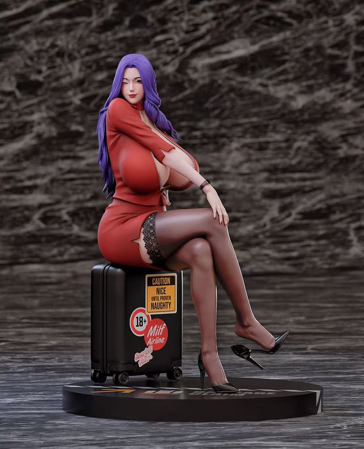 SODA Studio - Milf Airlines Dear Mother Clara Stewardess Uniform (Licensed) Statue(GK) (Adult 18+)