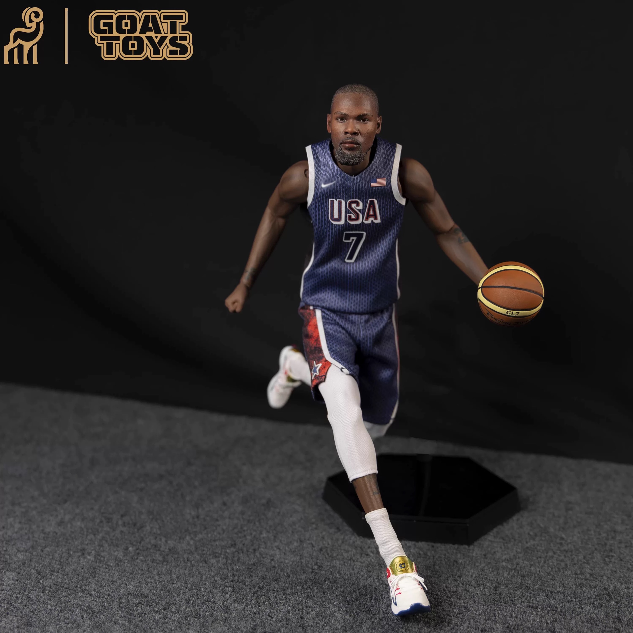 Goat Toys - NBA 1/6 Kevin Durant Olympic Games Fine Paint Set Action Figure