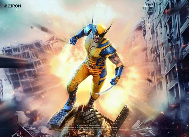 Pin Jiang Iron Studio - Wolverine [MQ056] 1/4 Statue(GK)