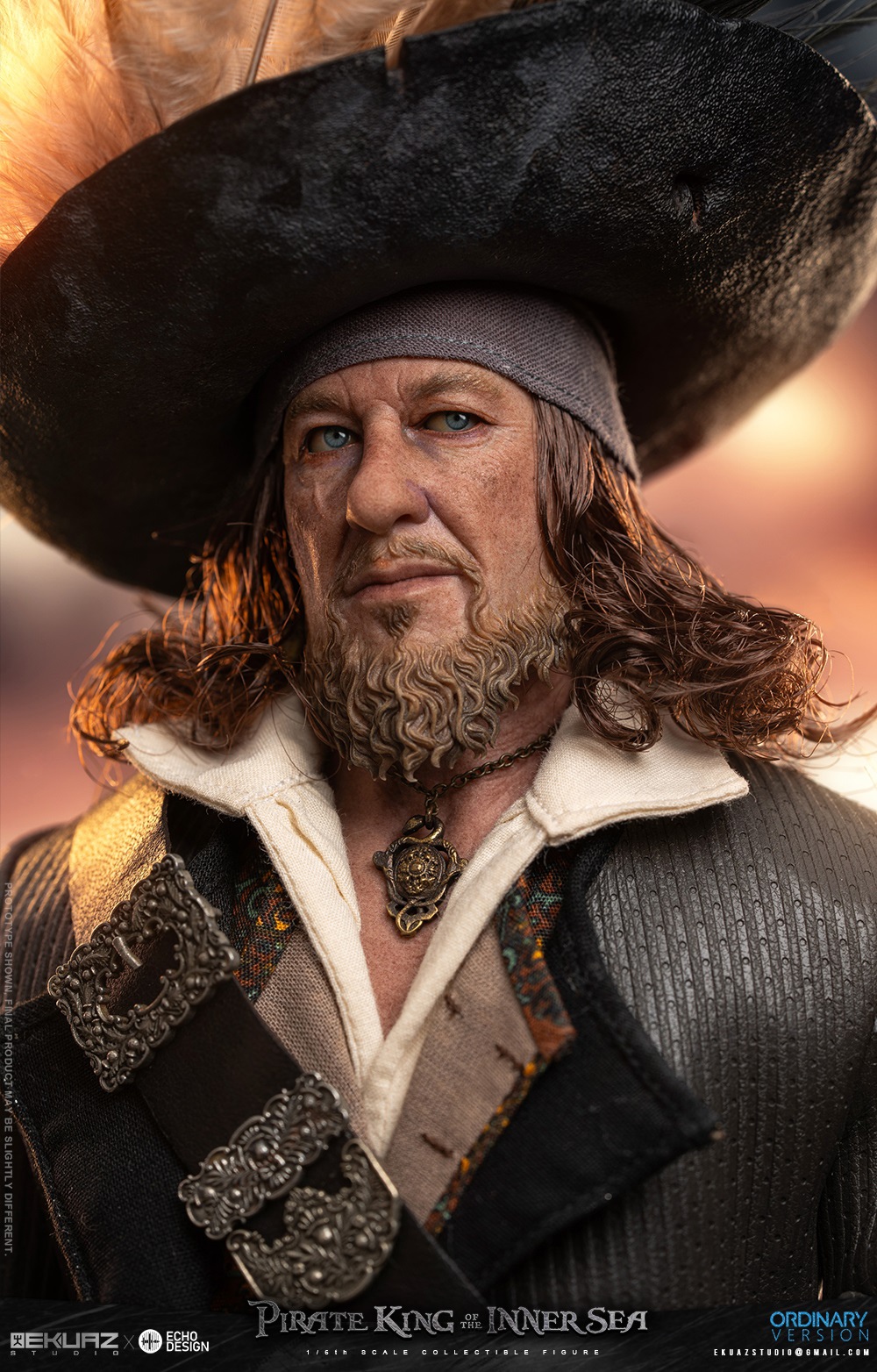 EKUAZ STUDIO x ECHO DESIGN - 1/6 Pirate king of the inner sea EKS012R & EKS012D Action Figure