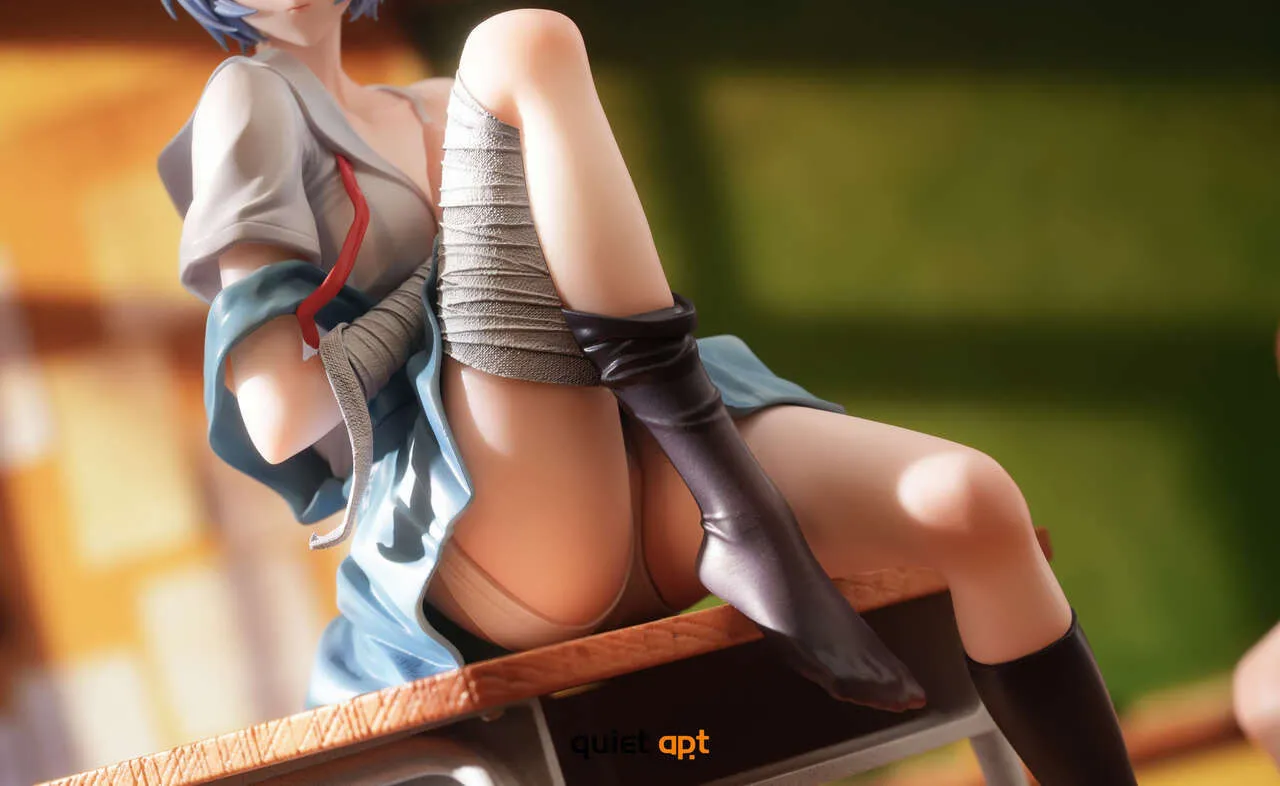 QuietArt Studio - Desktop Series Ayanami Rei X Asuka Langley Soryu Eva Statue 
