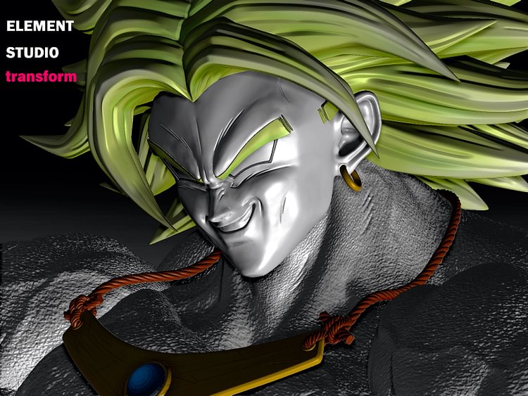 ELEMENT Studio - Dragon Ball Hold chest Broly 1/6 Statue(GK)