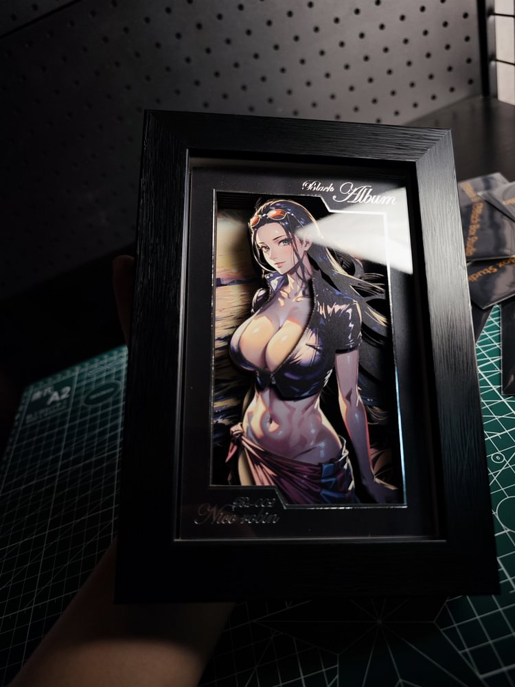 IN-STOCK Black Box Studio - One piece- Decorative Frame of BA-002 Nico·Robin Scene Painting