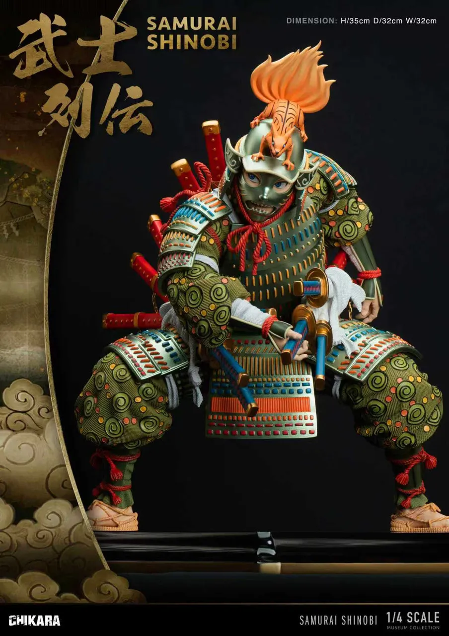 CHIKARA Studio - Naruto Nine tail Samurai Statue
