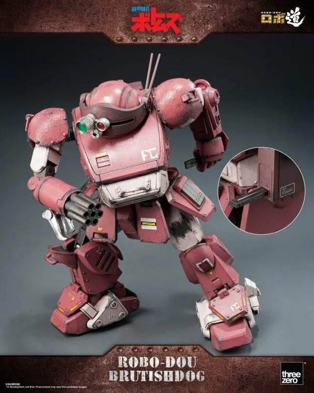 Threezero - Armored Trooper VOTOMS ROBO-DOU Brutishdog 3Z08900W0 (Licensed) Action Figure