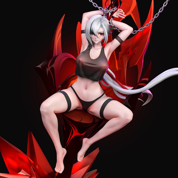 Hakimi Studio - Genshin Impact Arlecchino 1/6 Statue(GK) (Adult 18+)