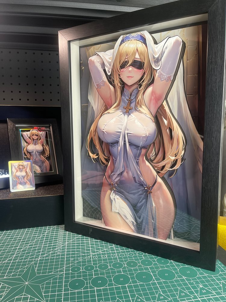 IN-STOCK Black Box Studio - Goblin Slayer Decorative Painting of Sword Maiden BA-010 & BBLG-003 Scene (Adult 18+）-Statue Master