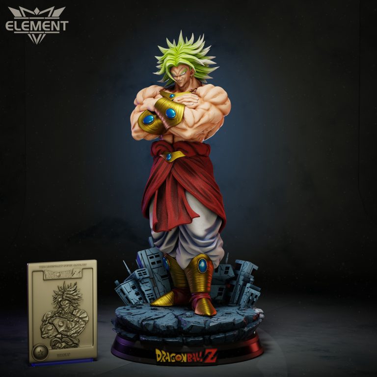 ELEMENT Studio - Dragon Ball Hold chest Broly 1/4 Statue(GK)