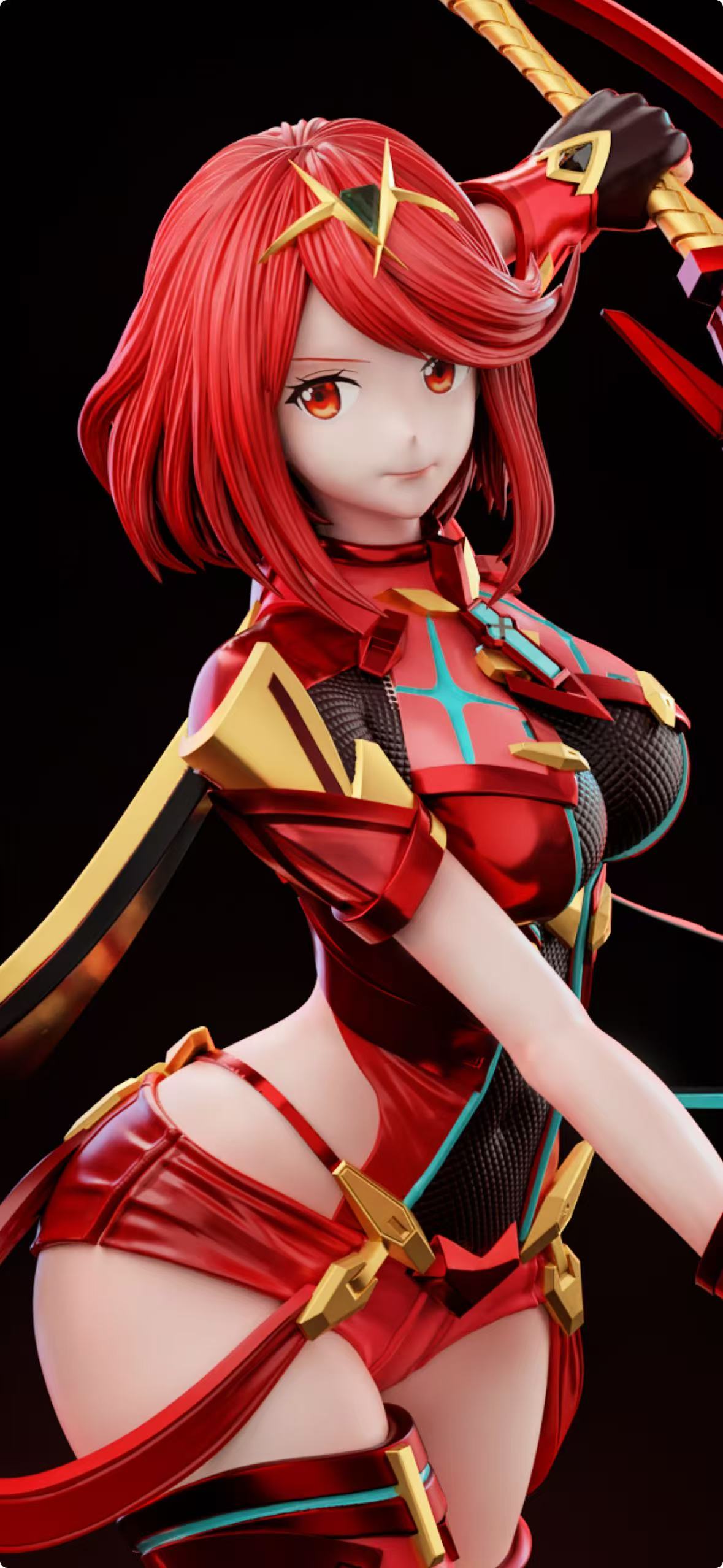 KOD Studio - Xenoblade Chronicles Lightweight Mech Model #1 Pyra 1/4 & 1/6 Statue(GK)