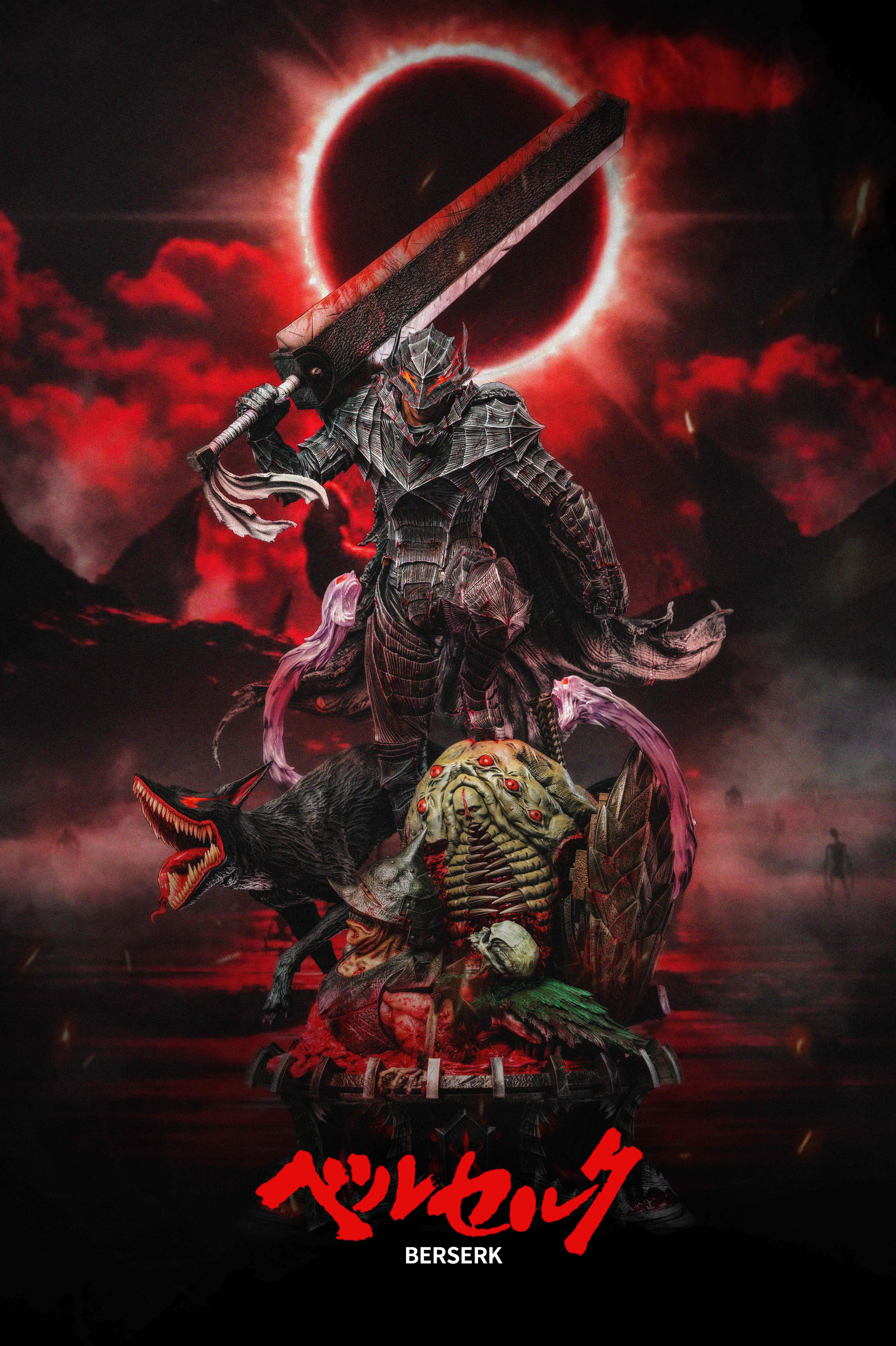 APEX Collectibles - �٥륻�륯- Guts 1/4 Statue(GK)