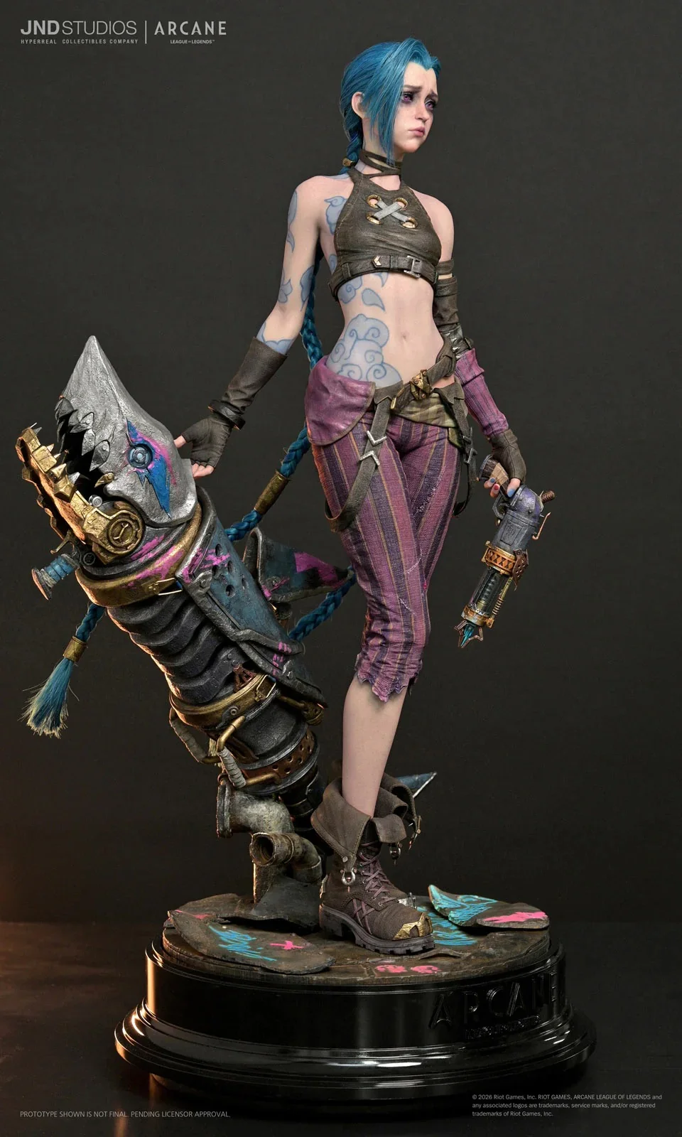 JND Studio - JINX of Arcane: League of Legends  Statue HMS-028 Licensed