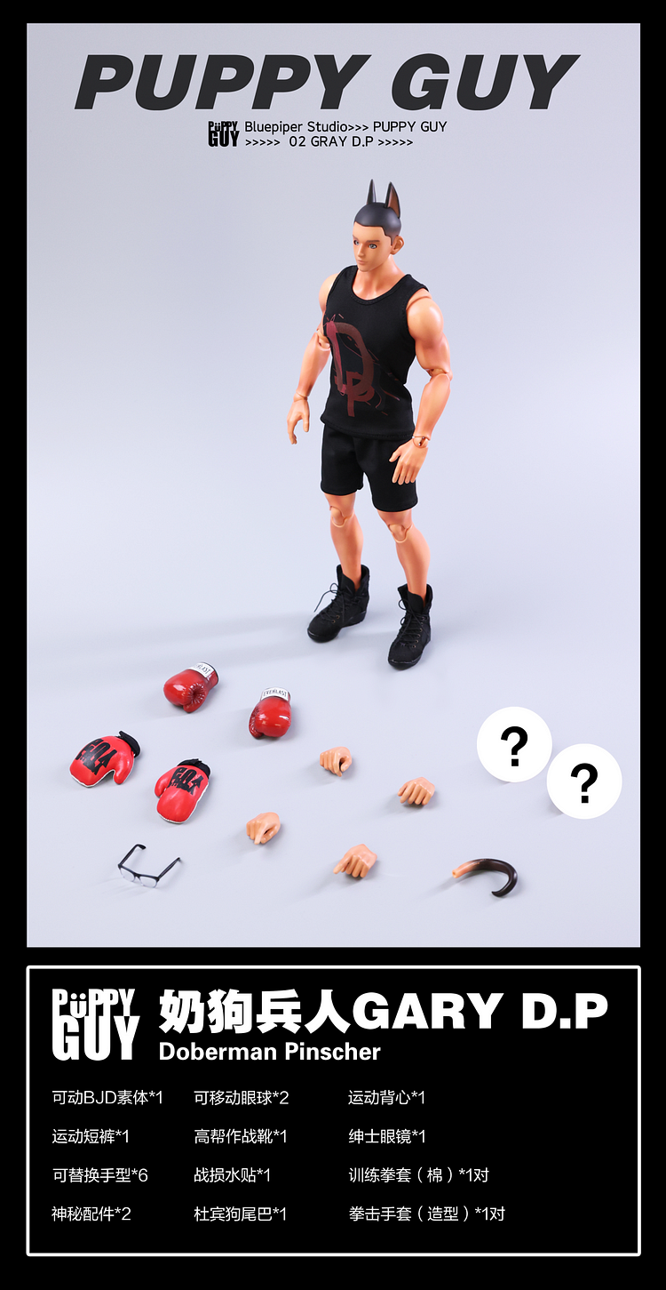 WeArtDoing - Original BJD PUPPY GARY D.P (Licensed) Action Figure