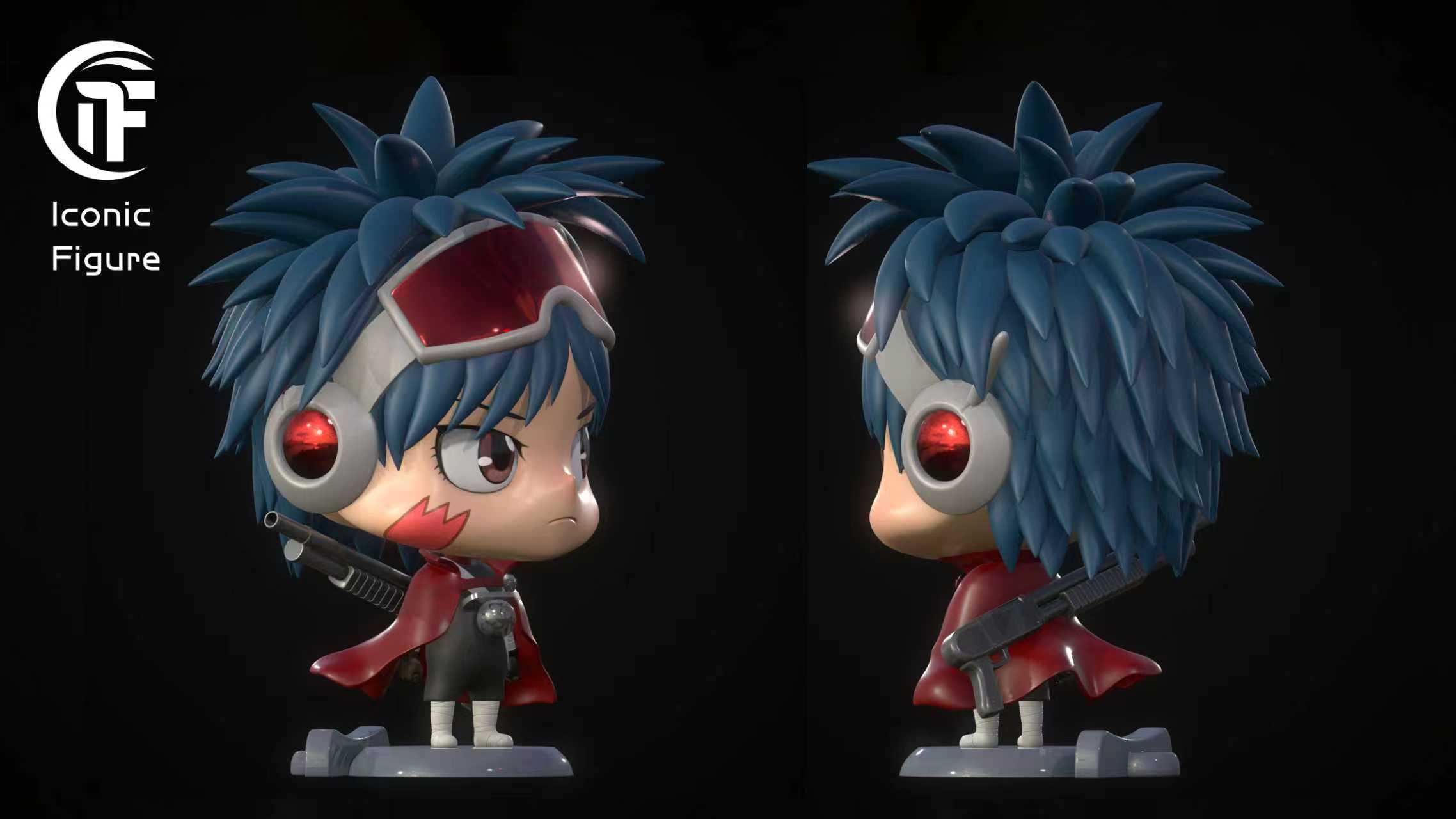 Iconic Figure Studio - Arcobaleno Series #8 Lal Mirch Katekyo Hitman Reborn Statue(GK)