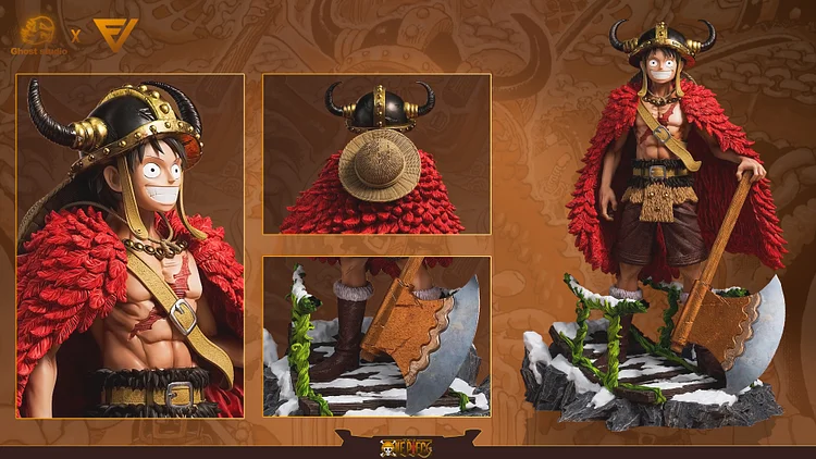Ghost Studio & EVE Studio - One Piece Giant Luffy 1/6 Statue(GK)