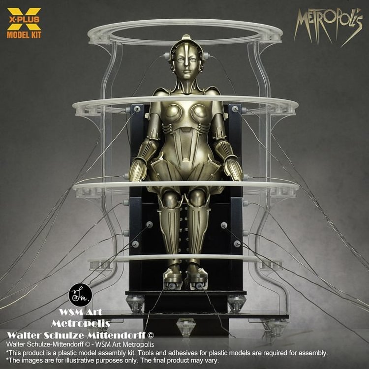 X-PLUS PLEX Studio - Metropolis Maschinenmensch Seated Ver. (Licensed) 1/8 Staue(GK)