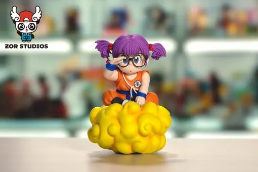 ZOR Studio - Arale Riding the Flying Nimbus X Running Goku Dr. Slump X Dragon Ball