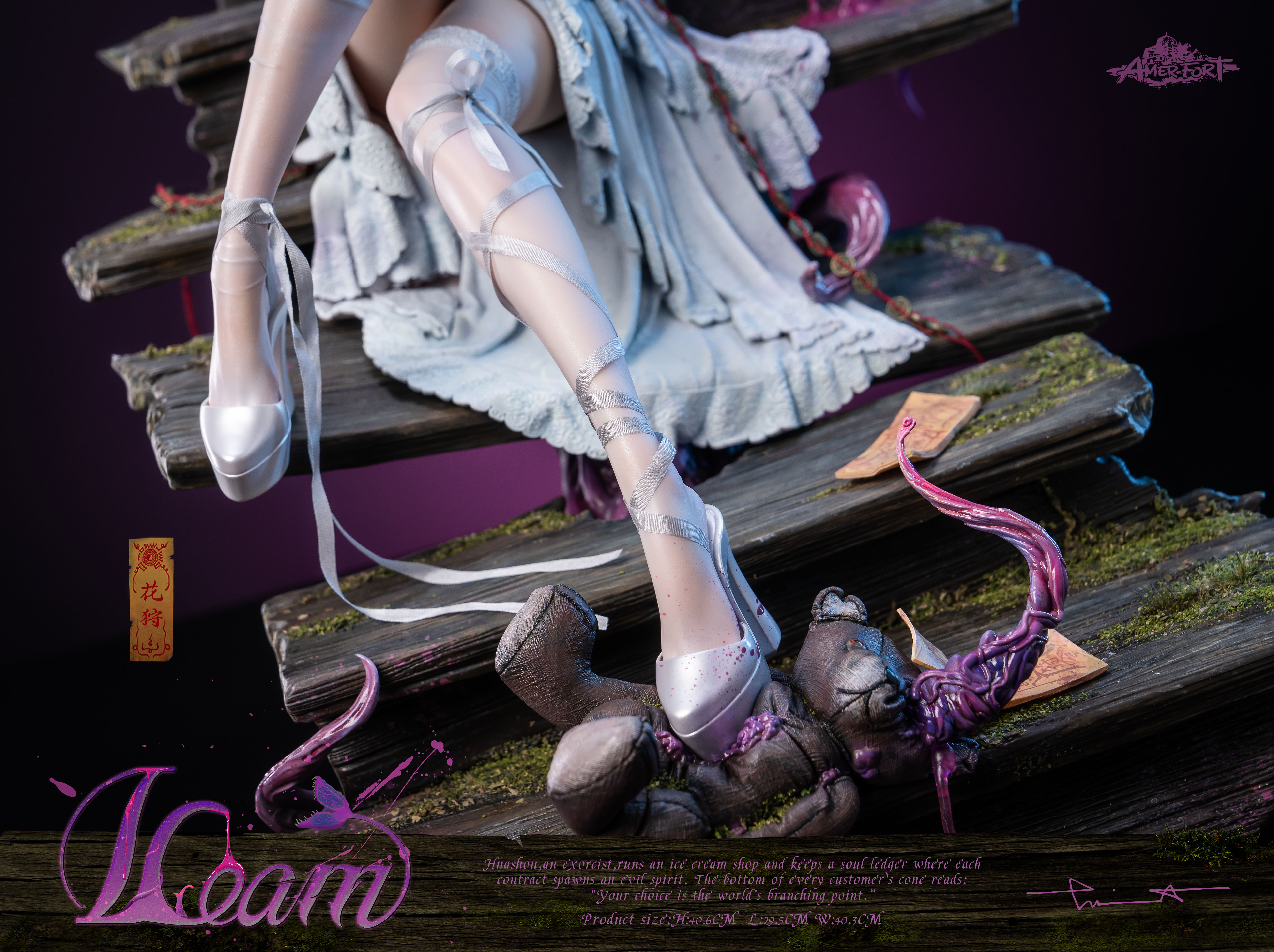 PiJi Studio & AmerFort×LouLL_Aroll -  HuaShou AFYC-HS13 1/4 Statue(GK)