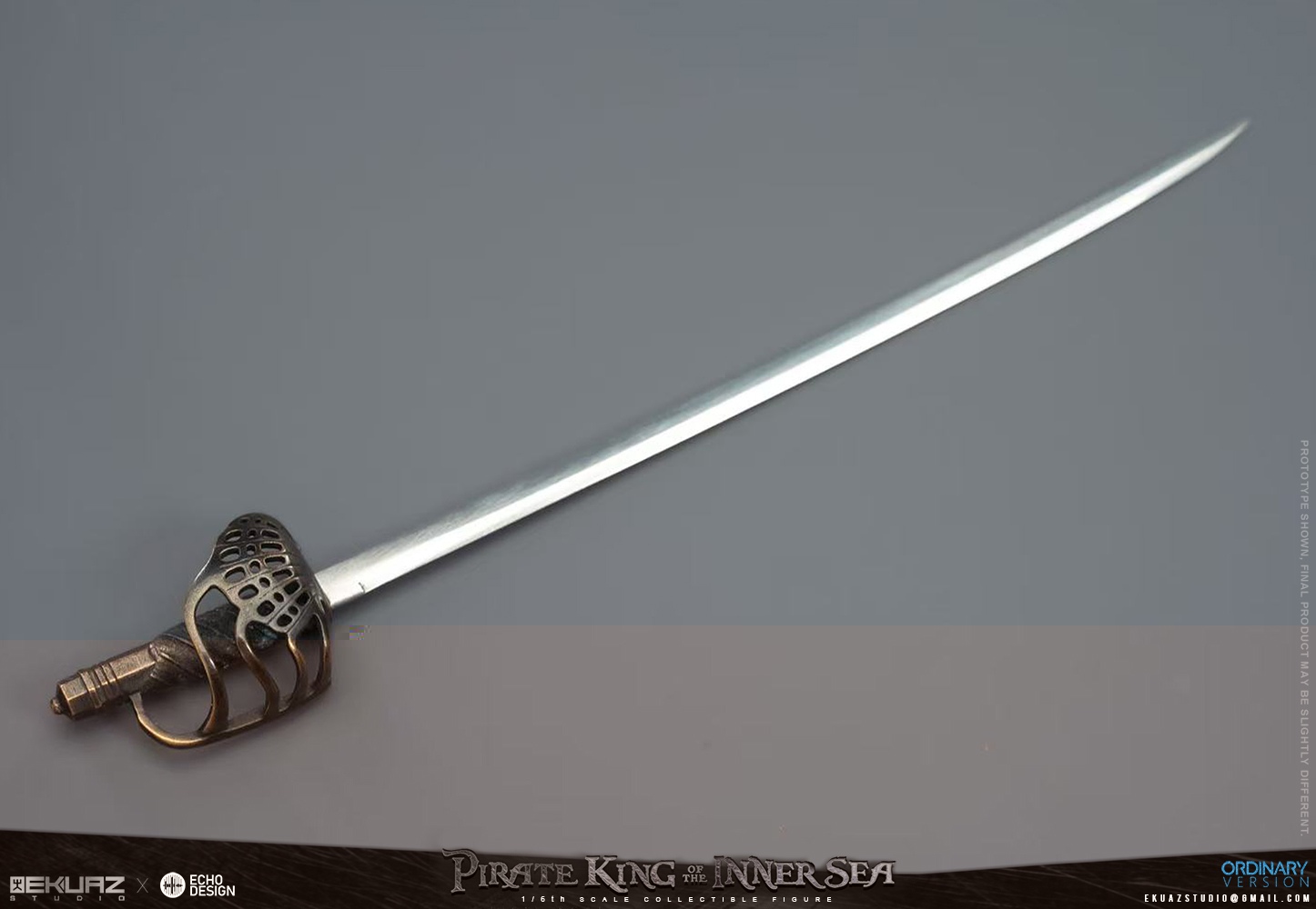 EKUAZ STUDIO x ECHO DESIGN - 1/6 Pirate king of the inner sea EKS012R & EKS012D Action Figure