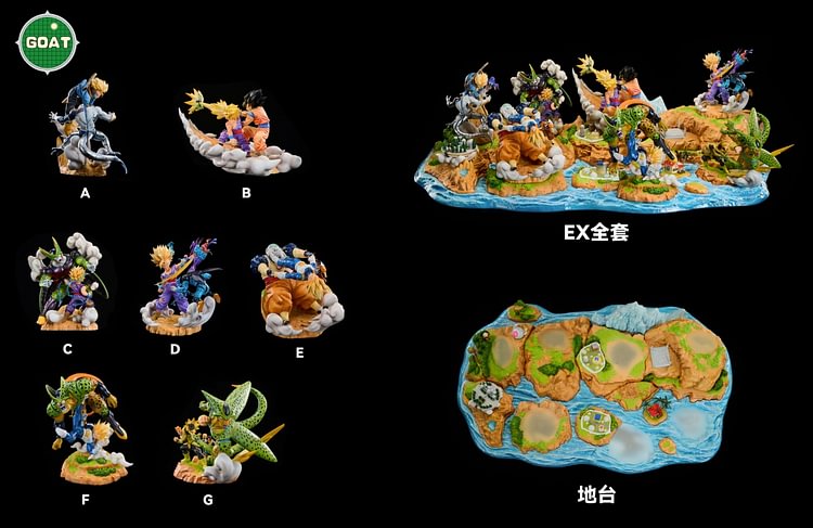 GOAT Studio - Dragon Ball Capsule Series Chapter 1 Cell Chapter Statue(GK)