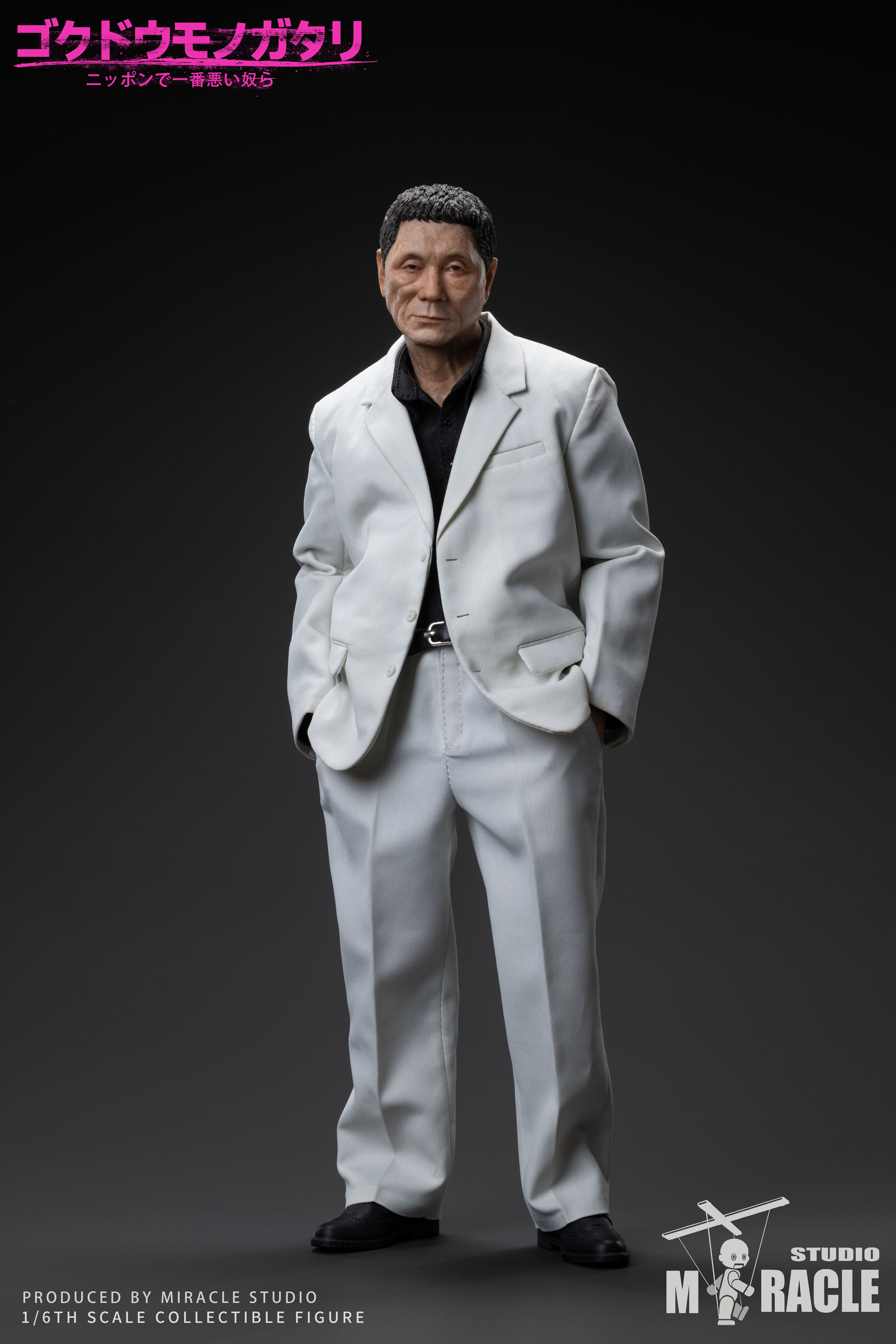 Miracle Studio - Original Yakuza Stories TAROU group leader action figure (Licensed) MS001 1/6 Action Figure-Statue Master