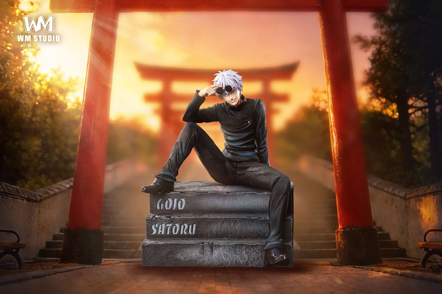 WM Studio - Satoru Gojo X Suguru Geto Jujutsu Kaisen Statue 