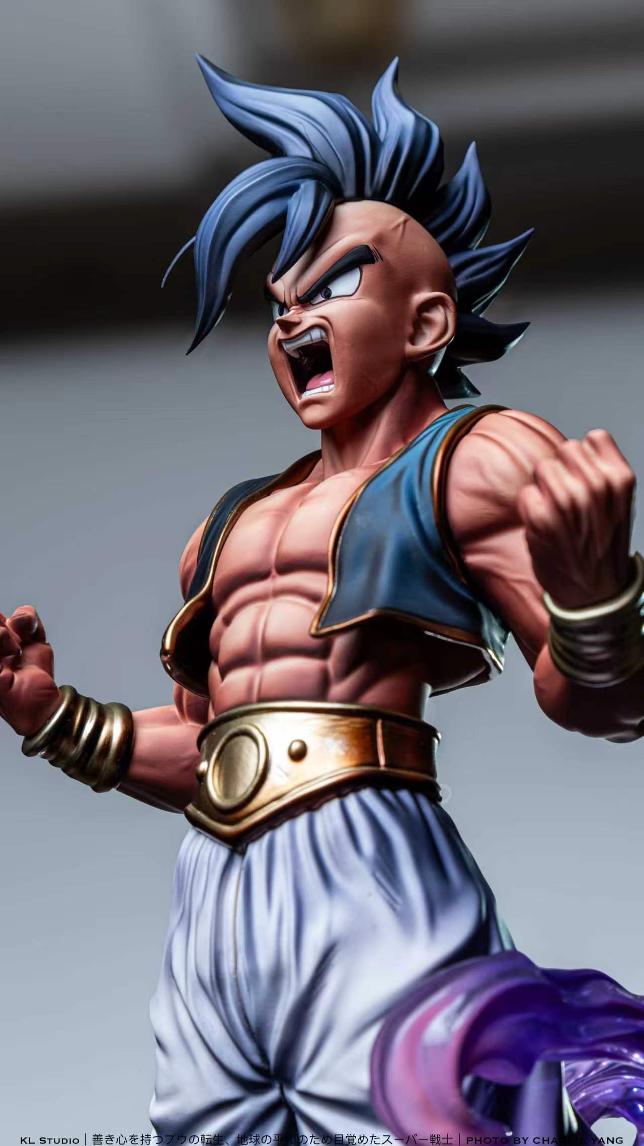 KL Studio Black Haired Mohawk Statue