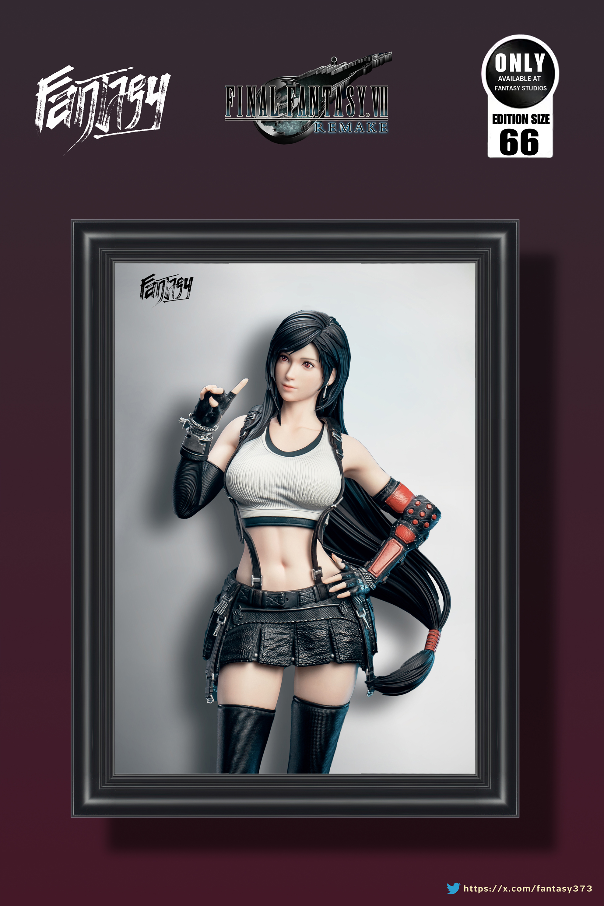 FANTASY Studio - Final Fantasy FF Collector Series 001 Tifa 1/3 & 1/6 Statue(GK)