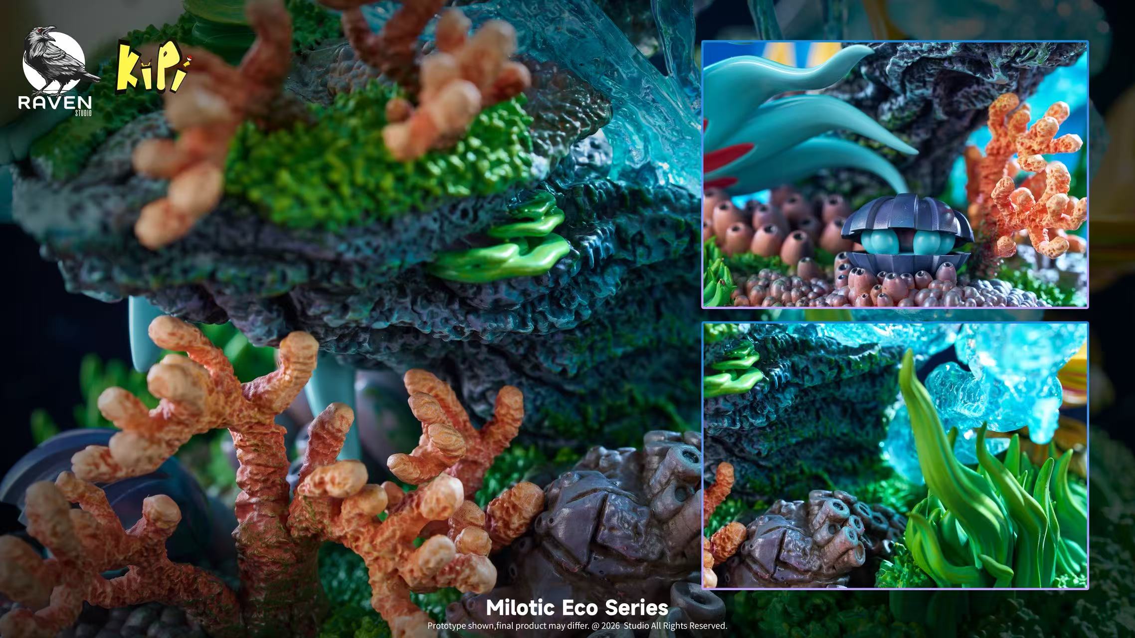 RAVEN Studio X KiPi Studio Milotic Ecology Pokémon