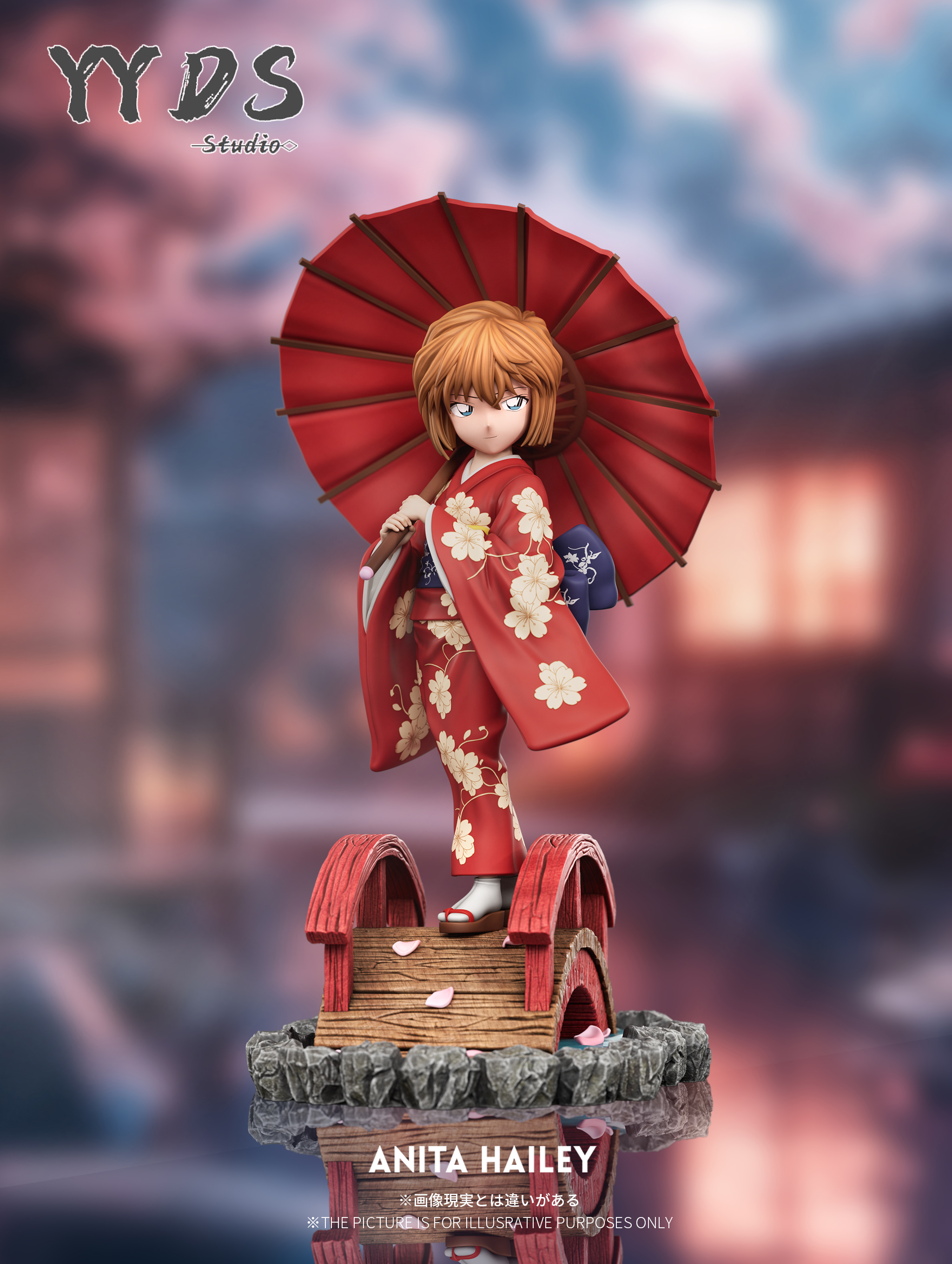 YYDS Studio - Detective Conan Kimono Edition Ai Haibara 1/6 Statue(GK)