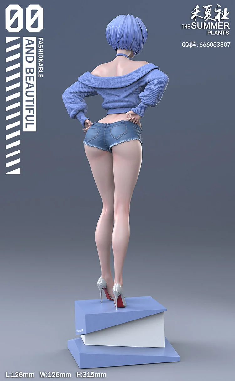 The Summer Plans Studio - Ayanami Rei  1/6 Statue(GK) (Adult 18+)-Statue Master