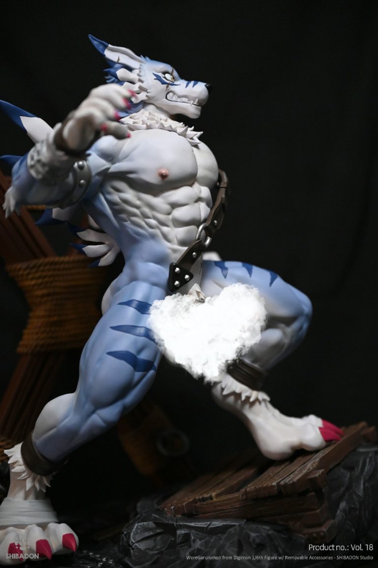 Shibadon Studio - Digimon Were Garurumon Statue(GK) (Adult 18+)