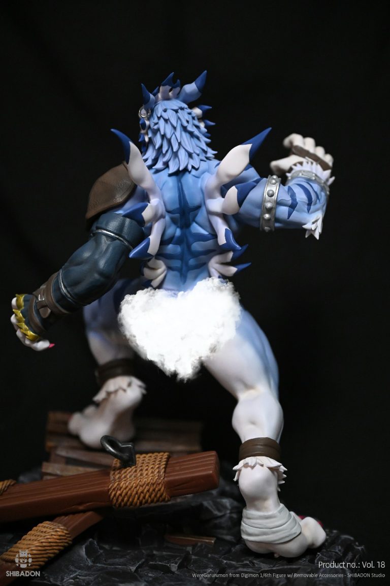 Shibadon Studio - Digimon Were Garurumon Statue(GK) (Adult 18+)