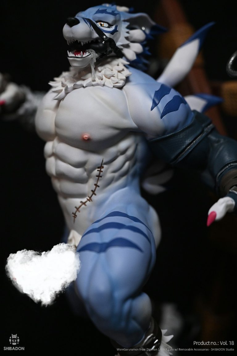Shibadon Studio - Digimon Were Garurumon Statue(GK) (Adult 18+)