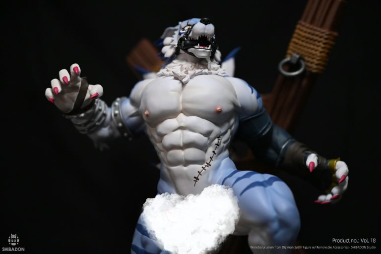 Shibadon Studio - Digimon Were Garurumon Statue(GK) (Adult 18+)