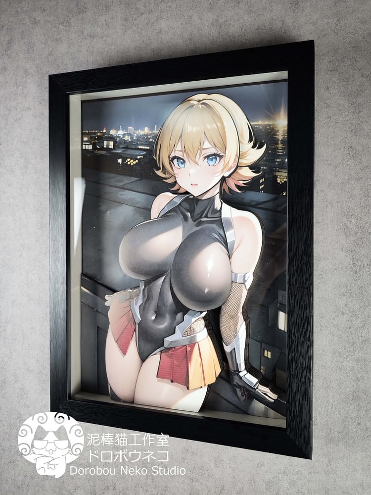 IN-STOCK Dorobou Neko Studio - HENTAI ACTION-DSHT-005 Decorative Painting of Igawa Sakura Scene Adult 18+-Statue Master