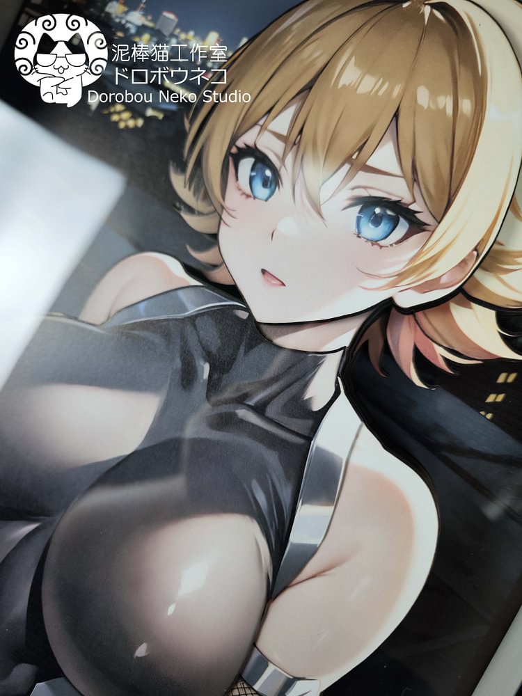 IN-STOCK Dorobou Neko Studio - HENTAI ACTION-DSHT-005 Decorative Painting of Igawa Sakura Scene Adult 18+-Statue Master