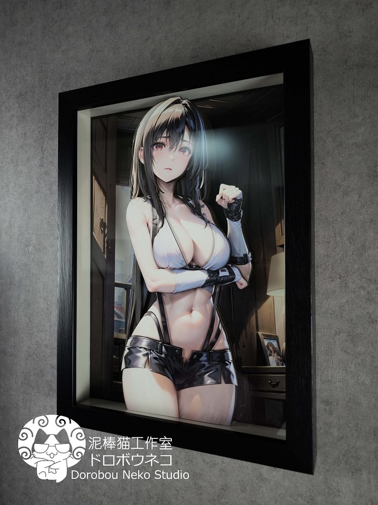 IN-STOCK Dorobou Neko Studio - Final Fantasy- Decorative Painting of Tifa Lockhart DSMG-031 Scene (Adult 18+)-Statue Master
