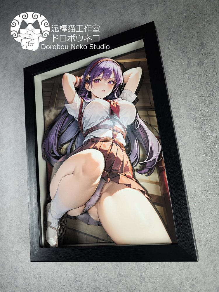 IN-STOCK Dorobou Neko Studio - The King of Fighters – DSMG-037 Athena Asamiya 3D Decorative Painting (Adult18+)-Statue Master
