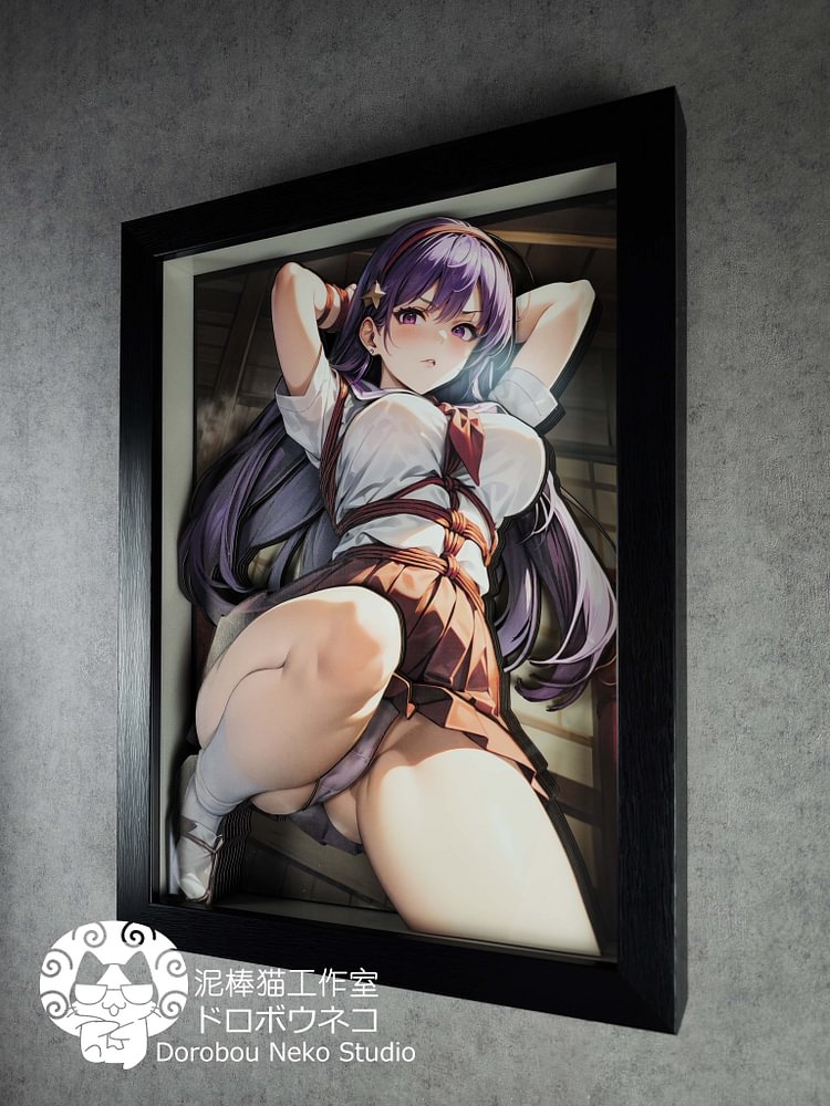 IN-STOCK Dorobou Neko Studio - The King of Fighters – DSMG-037 Athena Asamiya 3D Decorative Painting (Adult18+)-Statue Master