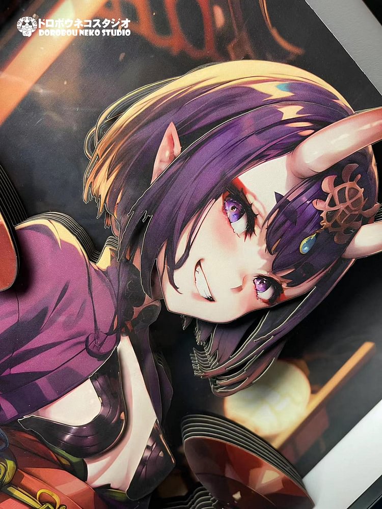 Dorobou Neko Studio - Fate/Grand Order - DSMG-059 Shuten Dōji 3D Decorative Painting Scene(Adult 18+)-Statue Master