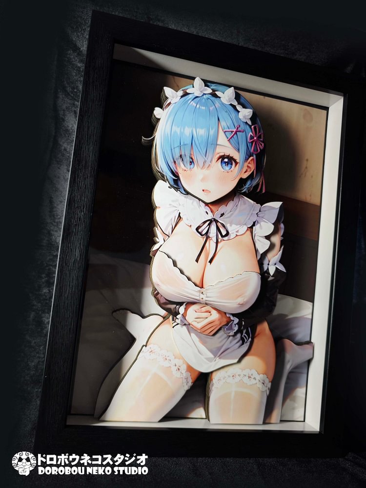 Dorobou Neko Studio - Re:Starting Life From Zero in a Different World - DSMG-078 Rem 3D Decorative Painting Scene(Adult 18+)-Statue Master