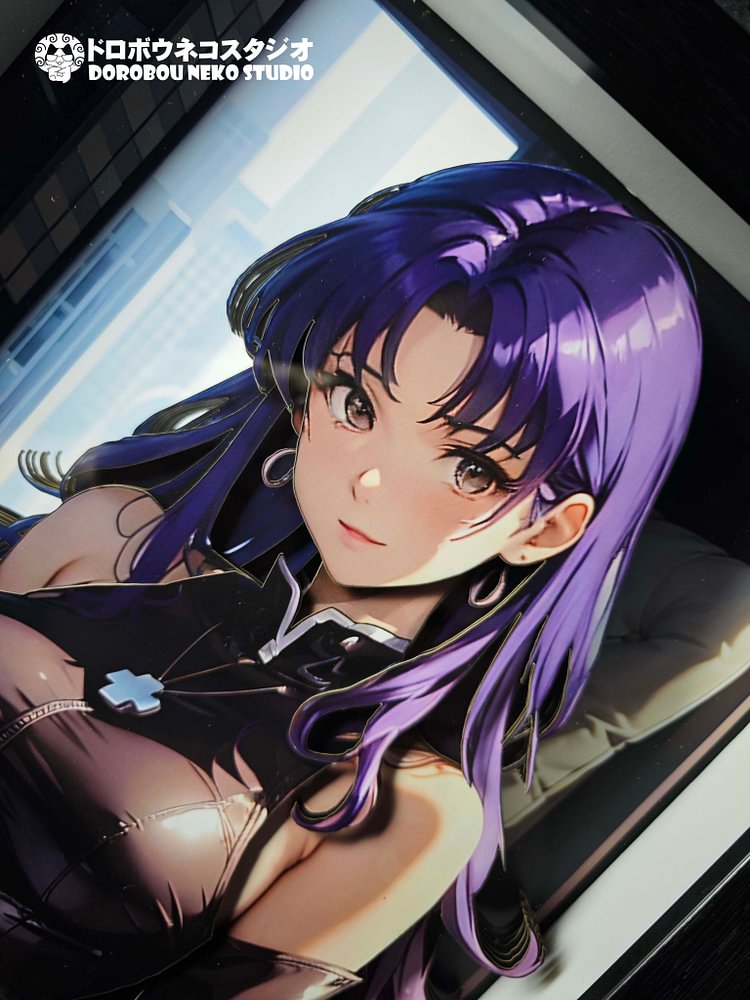Dorobou Neko Studio - (EVA) Neon Genesis EVAngelion - DSMG-094 Misato Katsuragi 3D Decorative Painting Scene (Adult 18+)-Statue Master