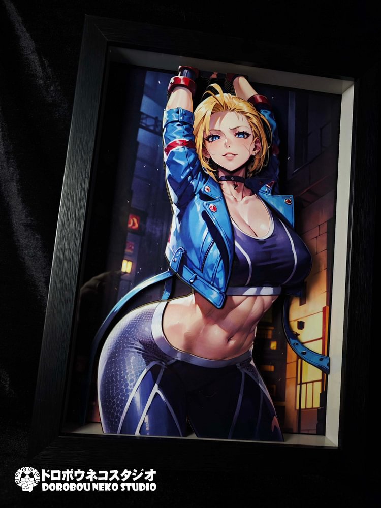 Dorobou Neko Studio - Street Fighter - DSMG-098 Cammy White 3D Decorative Painting Scene (Adult 18+)