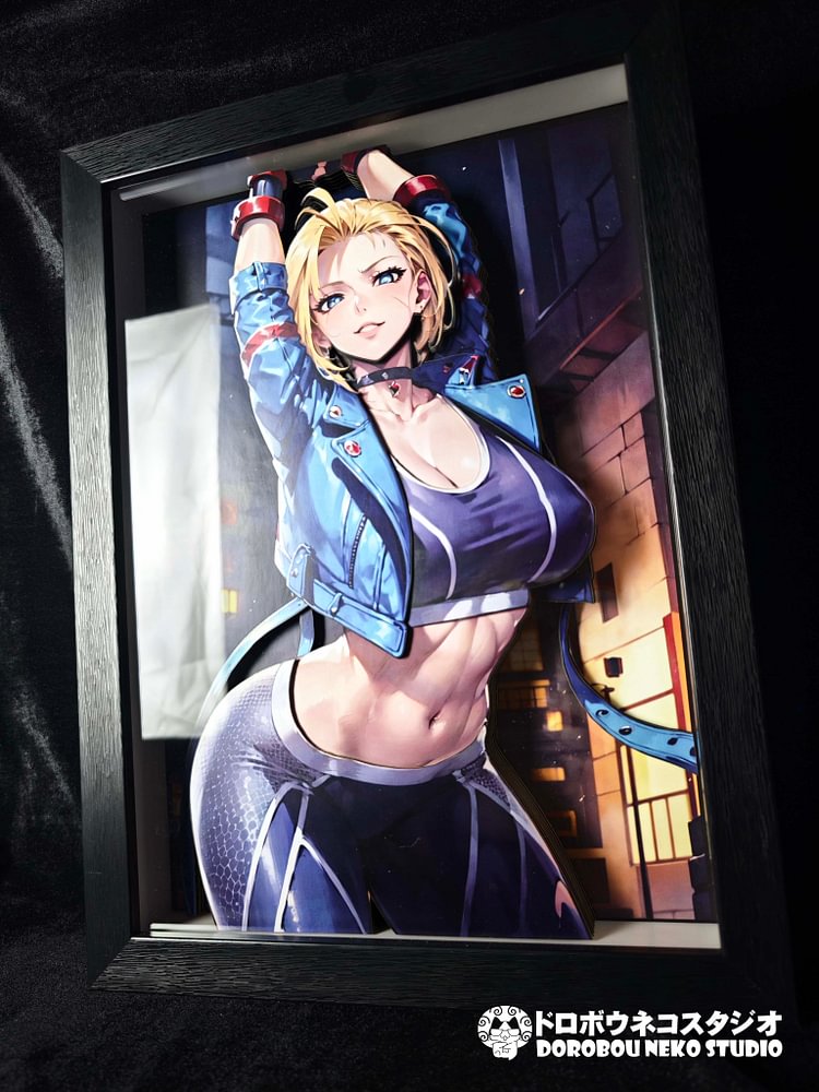 Dorobou Neko Studio - Street Fighter - DSMG-098 Cammy White 3D Decorative Painting Scene (Adult 18+)